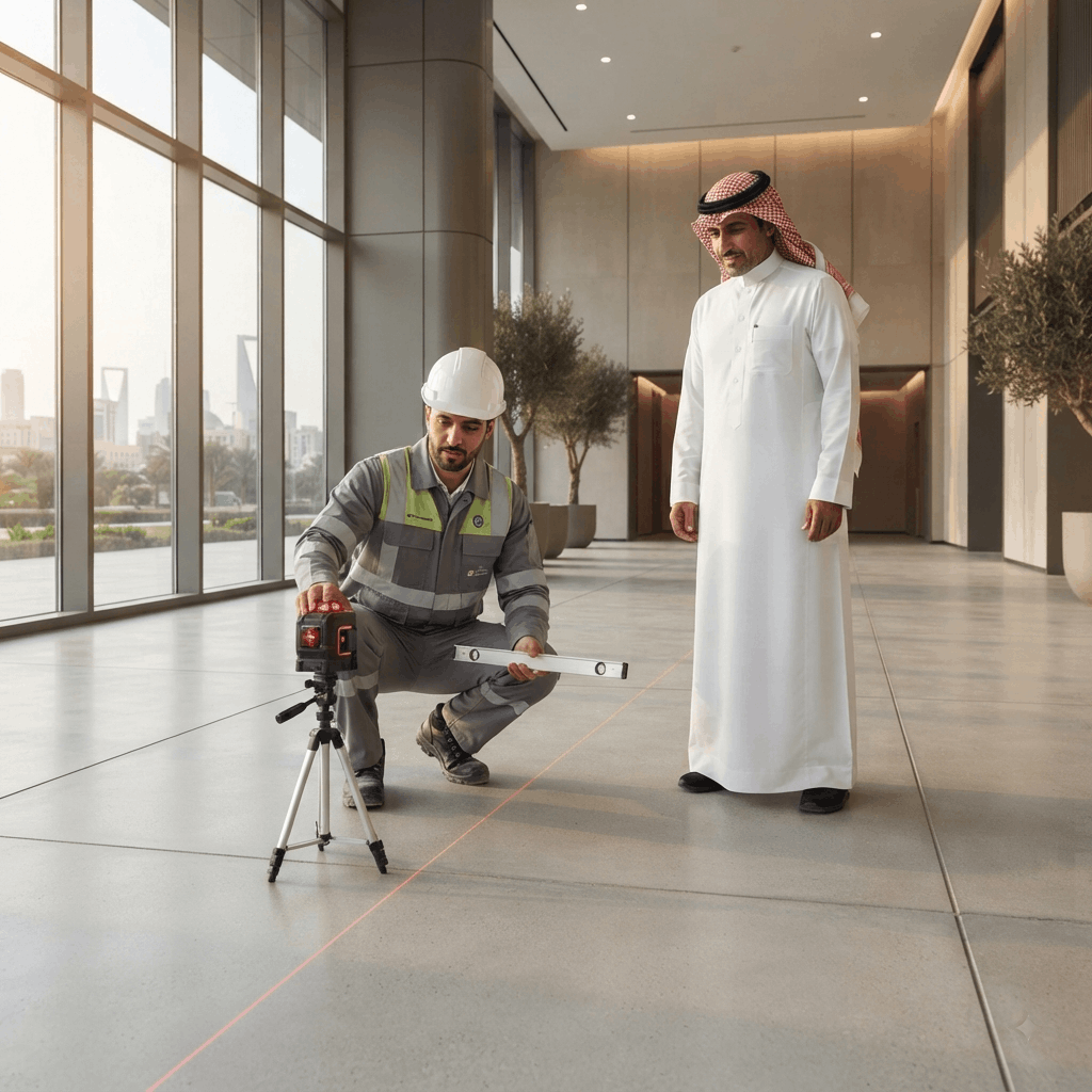 Screed & Concrete final inspect
