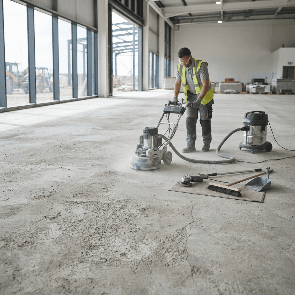 Screed & Concrete surface prepare